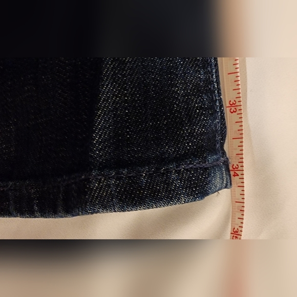 Vintage COH Ingrid Low Waist Flare Leg Jean Size 27 Rare Patchwork Pockets - Picture 11 of 16